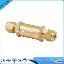 Compressed air manual brass filter valve